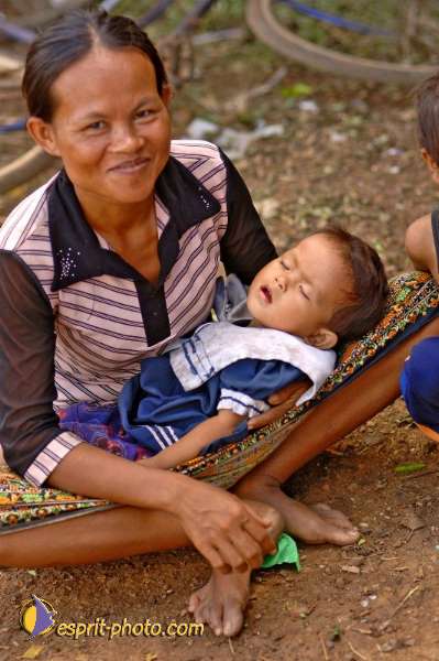 Nom de l'image : D2092145_1 — Description :  Enfants du Mékong