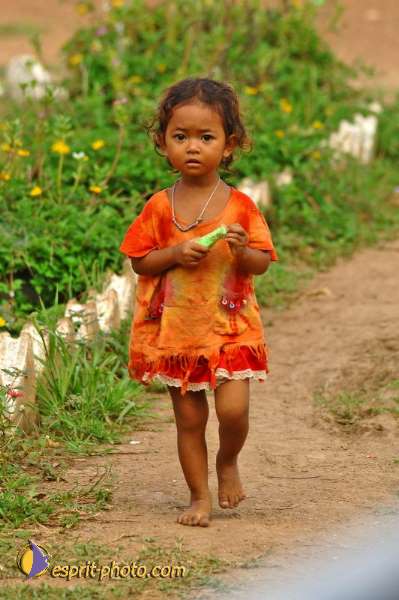 Nom de l'image : D2092336_1 — Description :  Enfants du Mékong