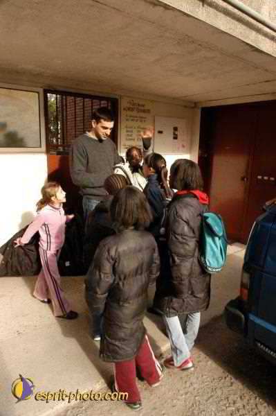 Nom de l'image : E00016183-1 — Description :  Toussaint 2004 - Messe avec les sans abri