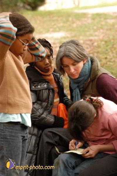 Nom de l'image : E00016608-1 — Description :  Toussaint 2004 - Messe avec les sans abri