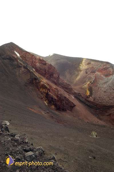 Nom de l'image : D1177376-1 — Description :  Etna - Eruption du volcan sur l'Etna en Sicile le 15/09/2005