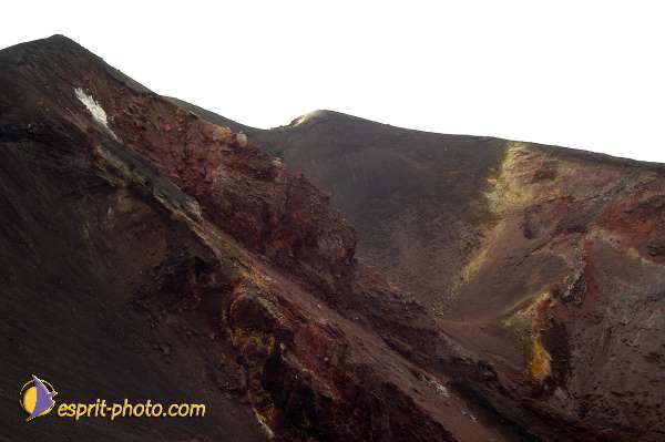 Nom de l'image : D1177377-1 — Description :  Etna - Eruption du volcan sur l'Etna en Sicile le 15/09/2005