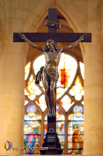 Nom de l'image : D1019065-01 — Description :  Eglise St Etienne du Mont - Paris 5e