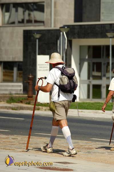 Nom de l'image : D1157595-01 — Description :  Pèlerinage année jubilaire 2004 à St Jacques de Compostelle