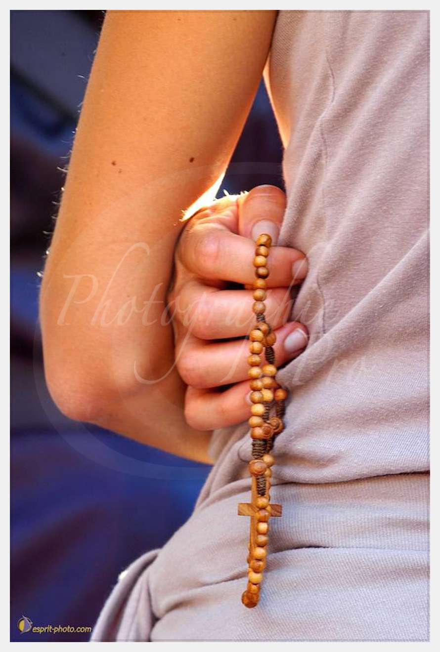 Nom de l'image : D1165159-01 — Description :  Lourdes 2004 - PE?lerinage du Pape  Lourdes