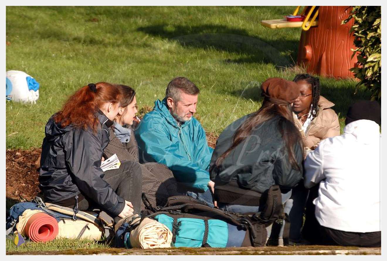 Nom de l'image : D1120007-01 — Description :  PE?lerinage de Chartres 2004