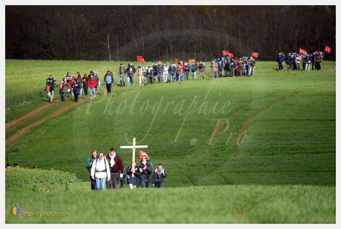 Nom de l'image : D1120101-01 — Description :  PE?lerinage de Chartres 2004