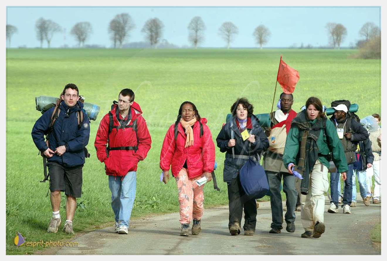 Nom de l'image : D1120123-01 — Description :  PE?lerinage de Chartres 2004