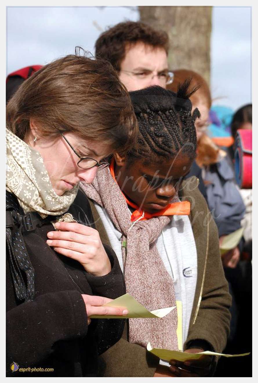 Nom de l'image : D1120152-01 — Description :  PE?lerinage de Chartres 2004