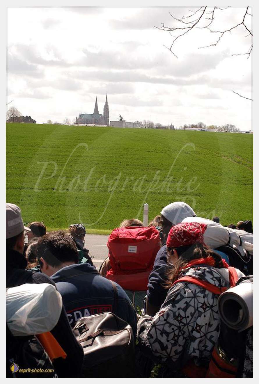 Nom de l'image : D1120422-01 — Description :  PE?lerinage de Chartres 2004