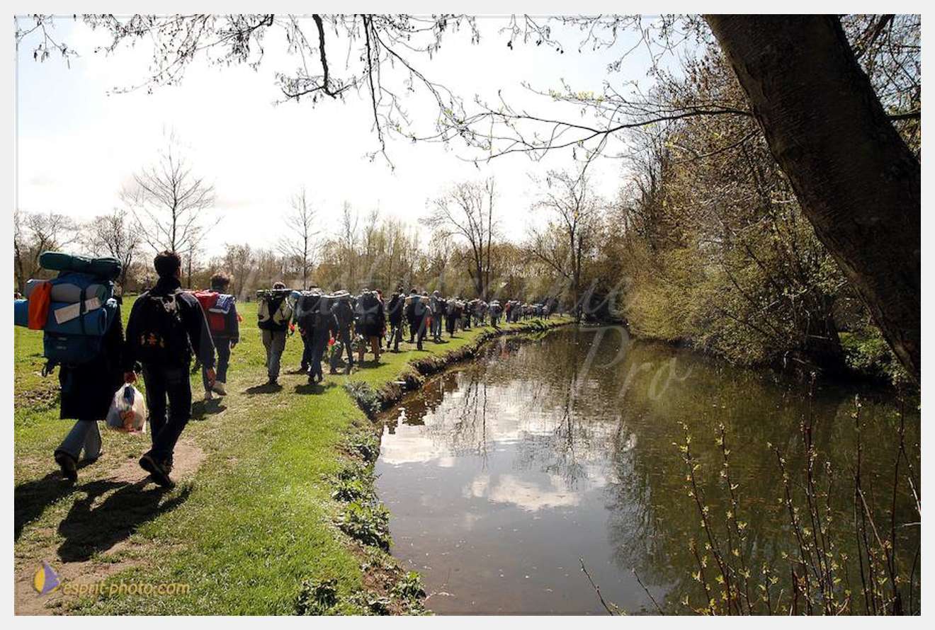 Nom de l'image : D1120501-01 — Description :  PE?lerinage de Chartres 2004