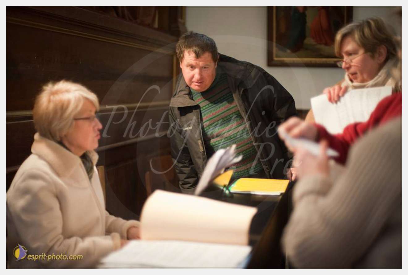 Nom de l'image : D30096585a — Description :  Cate?chume?ne a? l'e?glise de la Ferte? Vidame - 3e e?tape