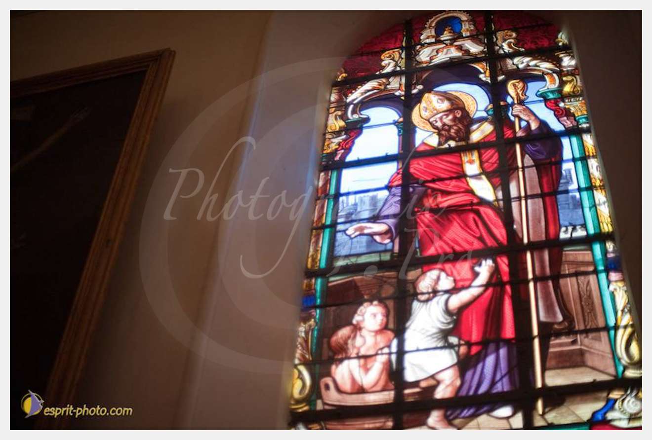 Nom de l'image : D30096592a — Description :  Cate?chume?ne a? l'e?glise de la Ferte? Vidame - 3e e?tape