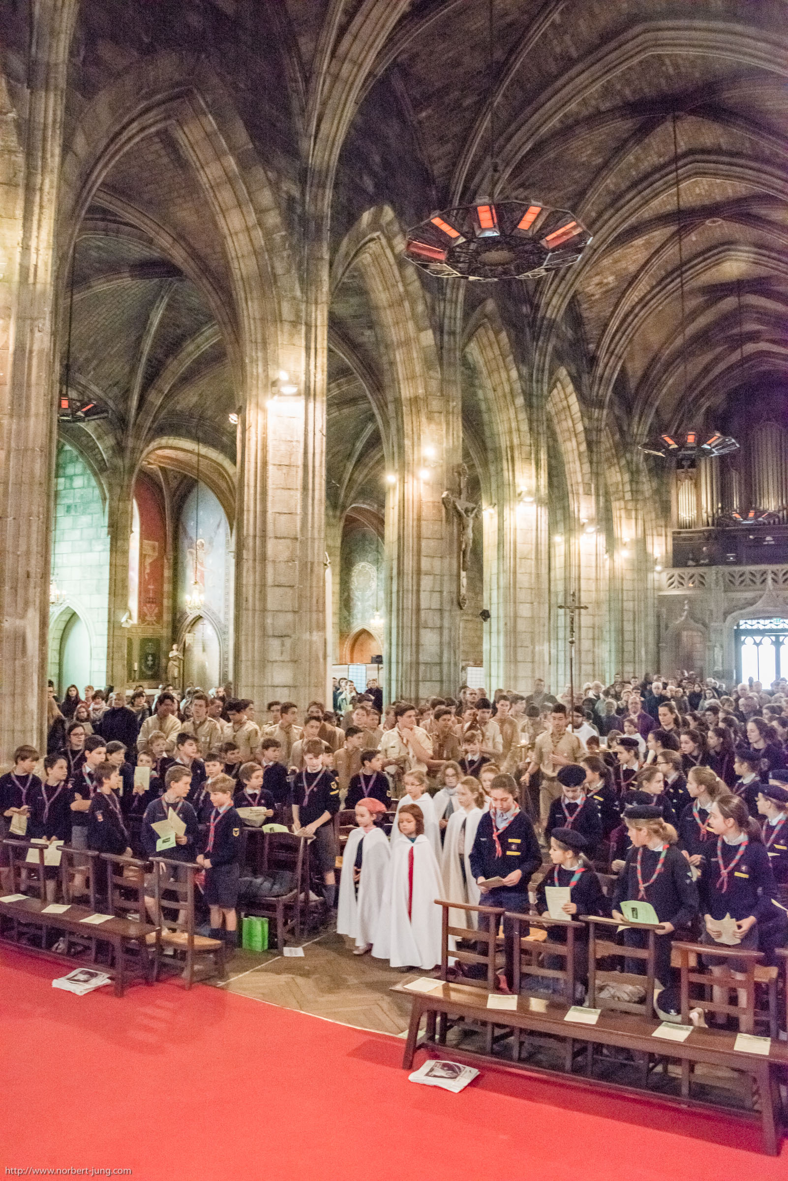 Messe de SUF - Scout Unitaire de France - 13 mars 2016